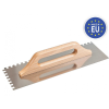 Strend pro prémium fogazott rozsdamentes glettvas, fa nyéllel, 0,7 mm, 480X130 mm, E8 mm
