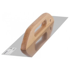 Strend pro prémium sima rozsdamentes glettvas, fa nyéllel, 0,7 mm, 380X130 mm kőműves és burkoló szerszám