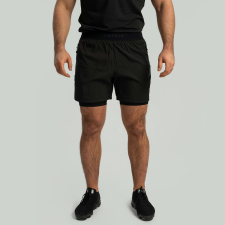 Strix 2in1 shorts black XXL férfi rövidnadrág