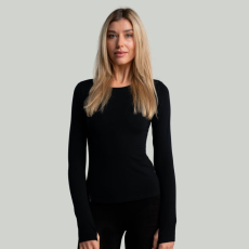 Strix MERINO I hosszú ujjú póló Black M