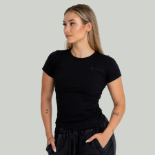 Strix Ribbed női póló Black - STRIX L női póló