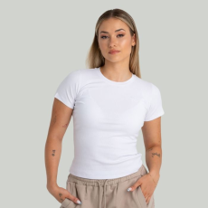 Strix Ribbed női póló White XL