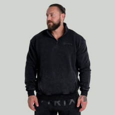 Strix Washed pulóver Black S
