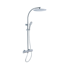 STROHM TEKA Itaca termosztátos esőztető zuhany ultravékony zuhanyfejjel csaptelep