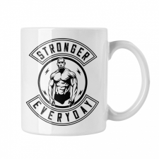  Stronger everyday - Fehér Bögre bögrék, csészék