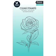 Studio Light Single rose Essentials Szilikonbélyegző SL Clear Stamp 1 csomag bélyegző