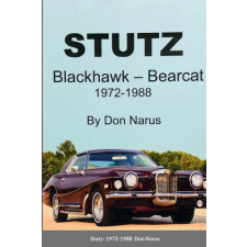  Stutz- Blackhawk and Bearcat 1972-1988 idegen nyelvű könyv