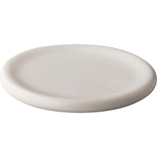 Style Point Sekély tányér magas peremmel, Style Point Vulcanic 24,5 cm, fehér/szatén tányér és evőeszköz