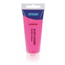 STYLEX Schreibwaren GmbH Stylex acrylfesték 75ml, neon pink akrilfesték