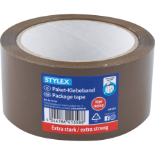 STYLEX Schreibwaren GmbH Stylex csomagoló ragasztószalag 66m x 5cm, barna, extra erős ragasztószalag