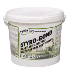  Styro-Bond Ready készrekevert glettanyag 8 kg glett, gipsz, csemperagasztó, por