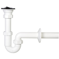 Styron Mosdó csőszifon dugós leeresztőszeleppel, 32 mm-es elfolyással szaniter