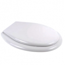 Styron Topáz Fehér WC ülőke műanyag zsanérral (STY-550-9) fürdőszoba kiegészítő