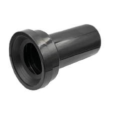 Styron WC bekötő egyenes, Ø90 mm-es szimeringgel 220 mm.hosszú szaniter