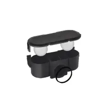  STYRON zuhanyfolyóka bűzzár, zuhanylefolyóhoz FEKETE STYMM-6000-F (STYRON zuhanyfolyóka bűzzár,) építőanyag