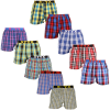 Styx 10PACK férfi bő szárú boxeralsó Styx sportos gumipánt többszínű (10B0901040) XL