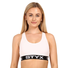  Styx Fehér sport  női melltartó (IP1061) M