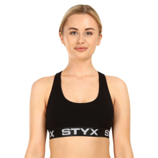  Styx Fekete sport  női melltartó (IP960) S