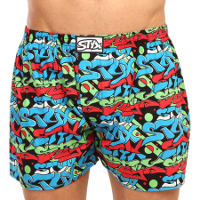 Styx Graffiti art férfi klasszikus boxeralsó klasszikus gumi (A1255) M férfi alsó