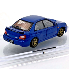  Subaru Impreza WRX 2001 1:64 (BMC) Kék makett