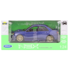  Subaru Impreza WRX STI fém modellautó 1:24 méretarányban autópálya és játékautó