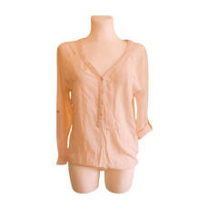  Sublevel világos rózsaszín vékony női blúz (méret: S)