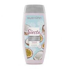 Subrina Siesta tusfürdő kókusz olajjal, 250 ml tusfürdők