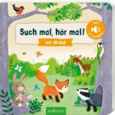  Such mal, hör mal! Im Wald – Joanne Partis (Leporelló) idegen nyelvű könyv