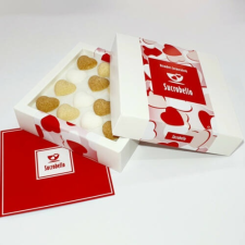 Sucrobello 32 db szív alakú formacukor csokoládé és édesség