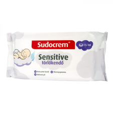 Sudocrem sensitive krémes törlőkendő 55 db törlőkendő