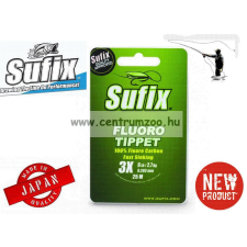  Sufix Fluoro Tippet 25M+Pvc 0.158Mm/4Lb/5X Clear Monofil Előke Zsinór horgászzsinór