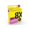  Sufix SFX 8 Carrier Braid 135m 0,205mm 46kg Hot Yellow (ASU640735) fonott zsinór