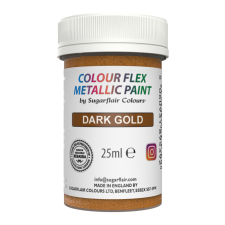 Sugarflair metál ételfesték, 25ml sütés és főzés