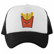  Sültkrumpli Emoji - Trucker Hálós Baseball Sapka