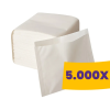  Sültkrumplis papírtasak fehér - 10,5x10cm (Karton - 5000 db)