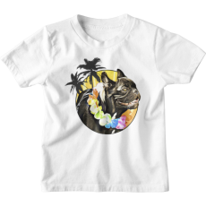  Summer Frenchie - Gyerek Póló