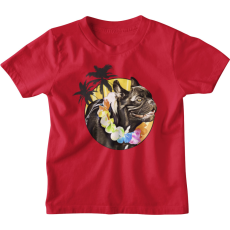  Summer Frenchie - Gyerek Póló