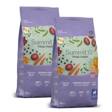Summit 10 Dog Whole Choice Senior/Light 2x2kg kutyaeledel