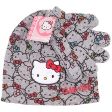 Sun city Hello Kitty mintás szürke sapka gyerek sapka