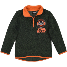 Sun city Star Wars narancs-sötétzöld pulóver