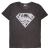 Sun city Superman férfi grafit póló