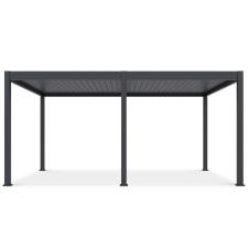  SUN DELUX Motoros 3,6x5,3 m antracit terasz pergola kerti bútor