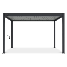  SUN ELEGANCE 3x4 m Light Gray terasz pergola kerti tárolás