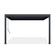 SUN ELEGANCE WALL 3x4 m antracit terasz pergola kerti bútor