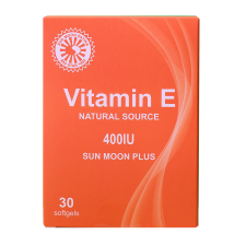  Sun Moon e-vitamin lágyzselatin kapszula emelt hatóanyag 400IU 30 db vitamin és táplálékkiegészítő