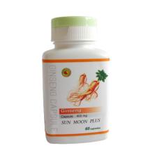 Sun Moon panax gingseng kapszula 500mg 60 db gyógyhatású készítmény