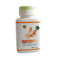 Sun moon panax ginseng kapszula 500mg 60 db vitamin és táplálékkiegészítő