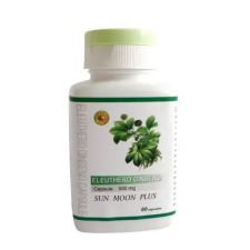 Sun moon Sun Moon eleuthero gingseng 500mg kapszula 60 db vitamin és táplálékkiegészítő