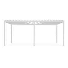  SUN PREMIUM 3x6 m fehér terasz pergola kerti tárolás