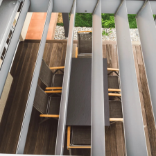  SUN PREMIUM 3x6 m fehér terasz pergola kerti tárolás